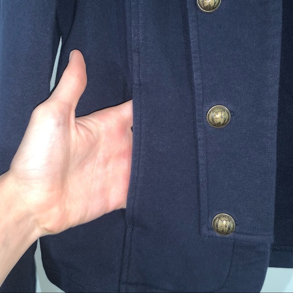 Tommy Hilfiger size Medium navy blue band jacket - Picture 6 of 16